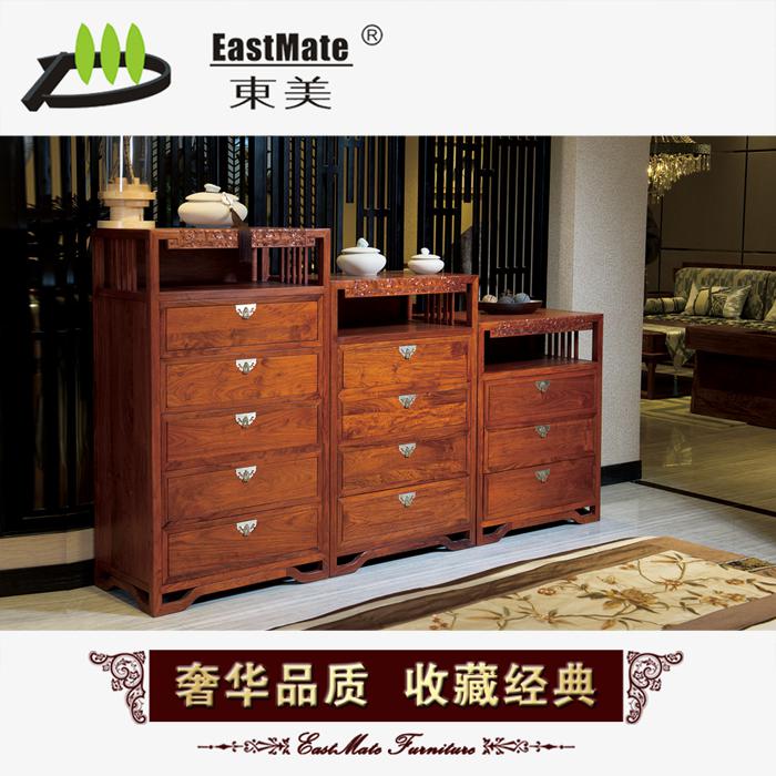 红木家具 刺猬紫檀红木实木五斗柜 四斗柜 三斗柜 斗柜