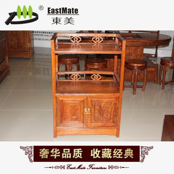 质量保证非洲黄花梨餐厅家具 碗柜 餐边柜 边柜