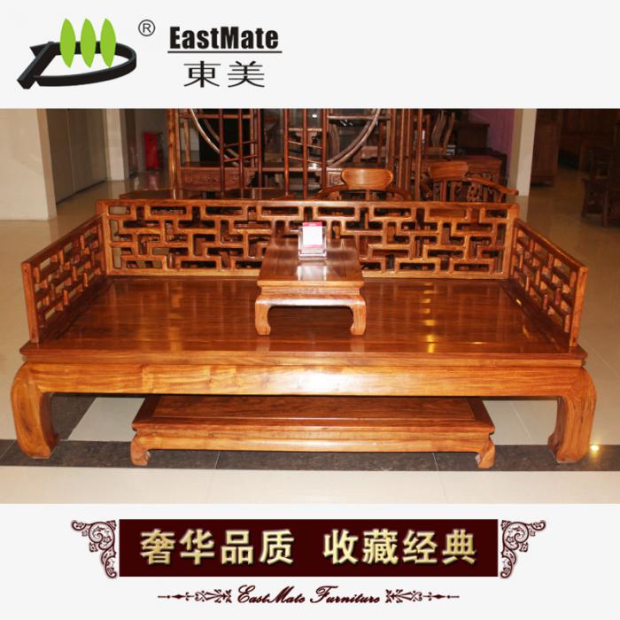 罗汉床 高档实木罗汉床 红木罗汉床