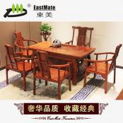 红木家具 非洲花梨木 红木茶桌 厂家直销特价 宝贵迎春茶桌