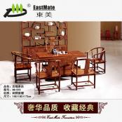 红木家具 百福茶台 功夫茶桌 厂家直销可定制 花梨木茶桌