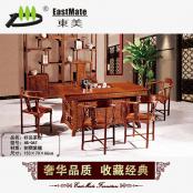 红木家具 花梨木茶桌椅组合 茶台批发 仿古茶桌 花梨木茶桌