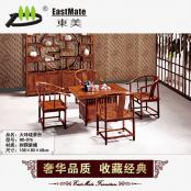 红木家具 大玲珑茶台 厂家直销可定制 刺猬紫檀 红木茶几