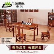 红木家具 小明式茶台 厂家直销 花梨木 刺猬紫檀 红木茶桌