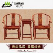 红木家具 厂家直销 太师椅 花梨木 刺猬紫檀 皇宫椅三件套