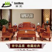 红木家具 佛山实木沙发 厂家直销非洲黄花梨 红木古典家具